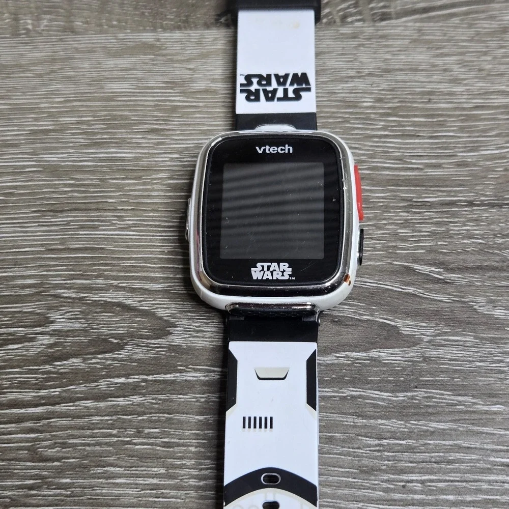 Vtech Star Wars First Order Stormtrooper SmartWatch Rare White Clock